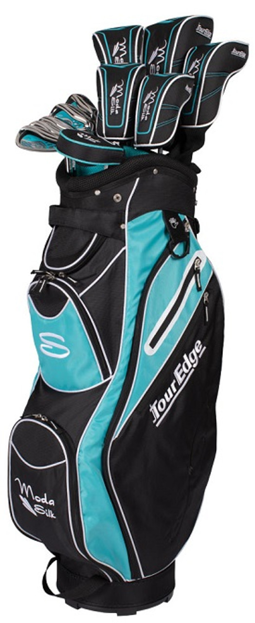 Ladies Tour Edge Golf Moda Silk Complete Set With Bag